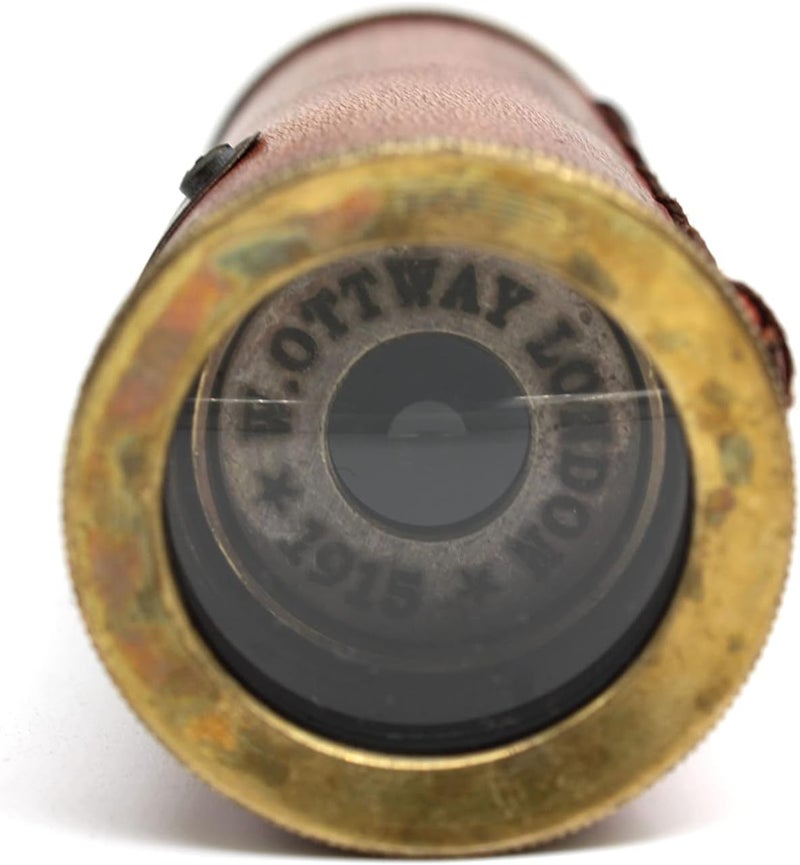 OCEAN REPLICAS Pirate Brass Telescope – 25x30 Spyglass Monocular for Kids & Adults, Vintage Collapsible Brass Scope for Hiking, Travel, Nautical Decor – Handheld Pirate Telescope with Glass Optics - Image 5